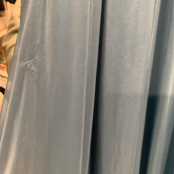 Azazie Hazel Steel Blue Dress in Size A0 - Picture 8 of 12